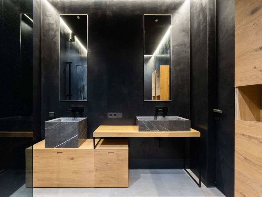 Sfeerbeeld: Microcement in de badkamer